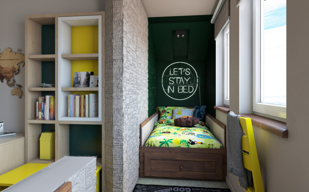 Проект квартиры, где хозяева думали, что им нравится бежевый цвет в интерьере