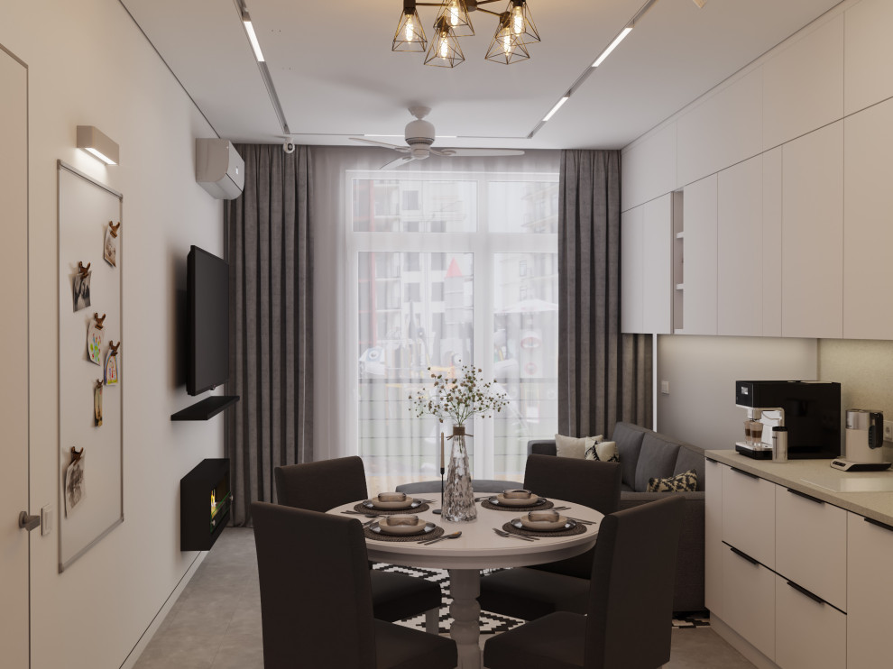 Визуализация 3-х комнатной квартиры в г. Калининград, ЖК Русская Европа