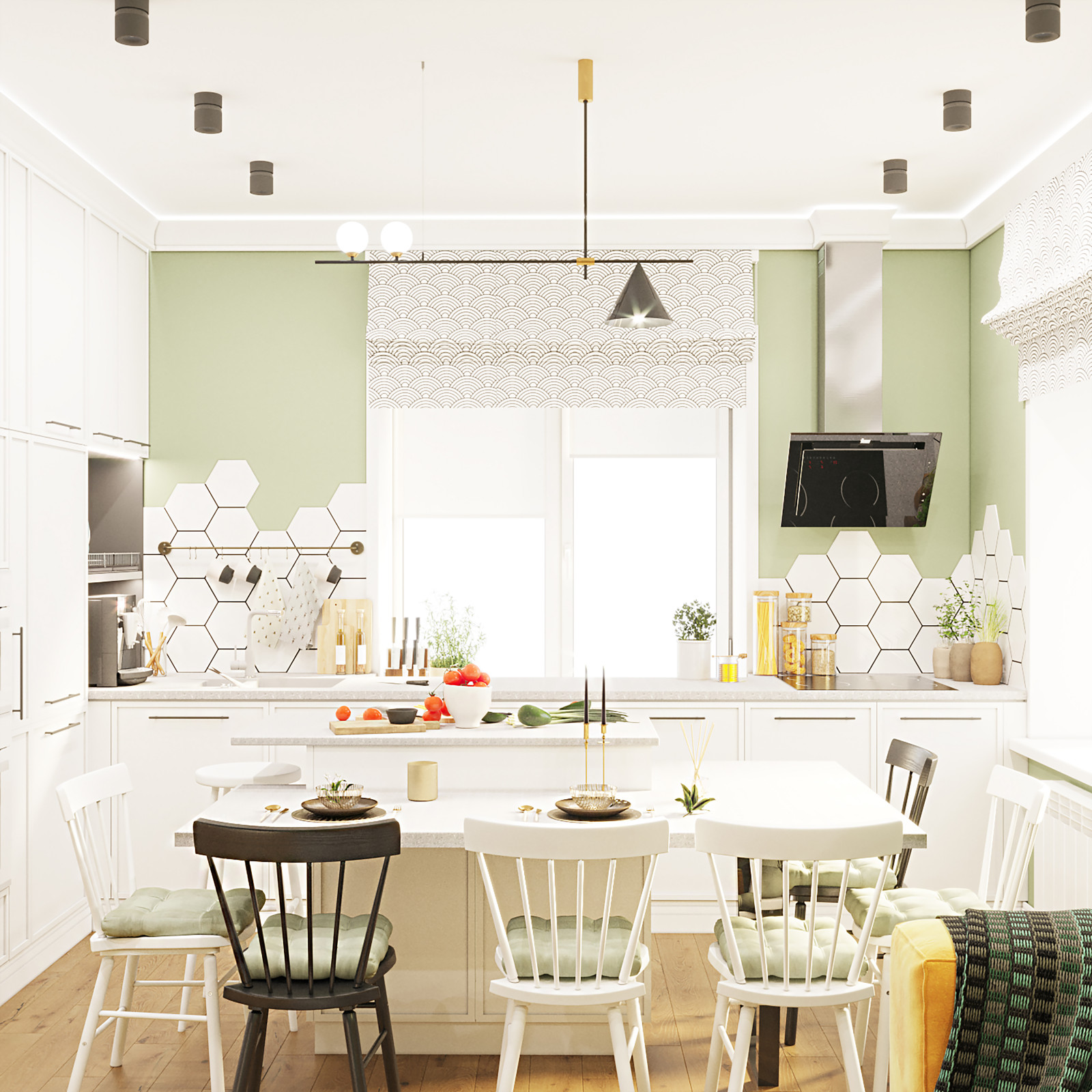 Дизайн-проект Истомина. S=86 м2