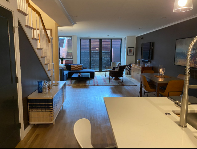 Dwight Duplex contemporary-living-room