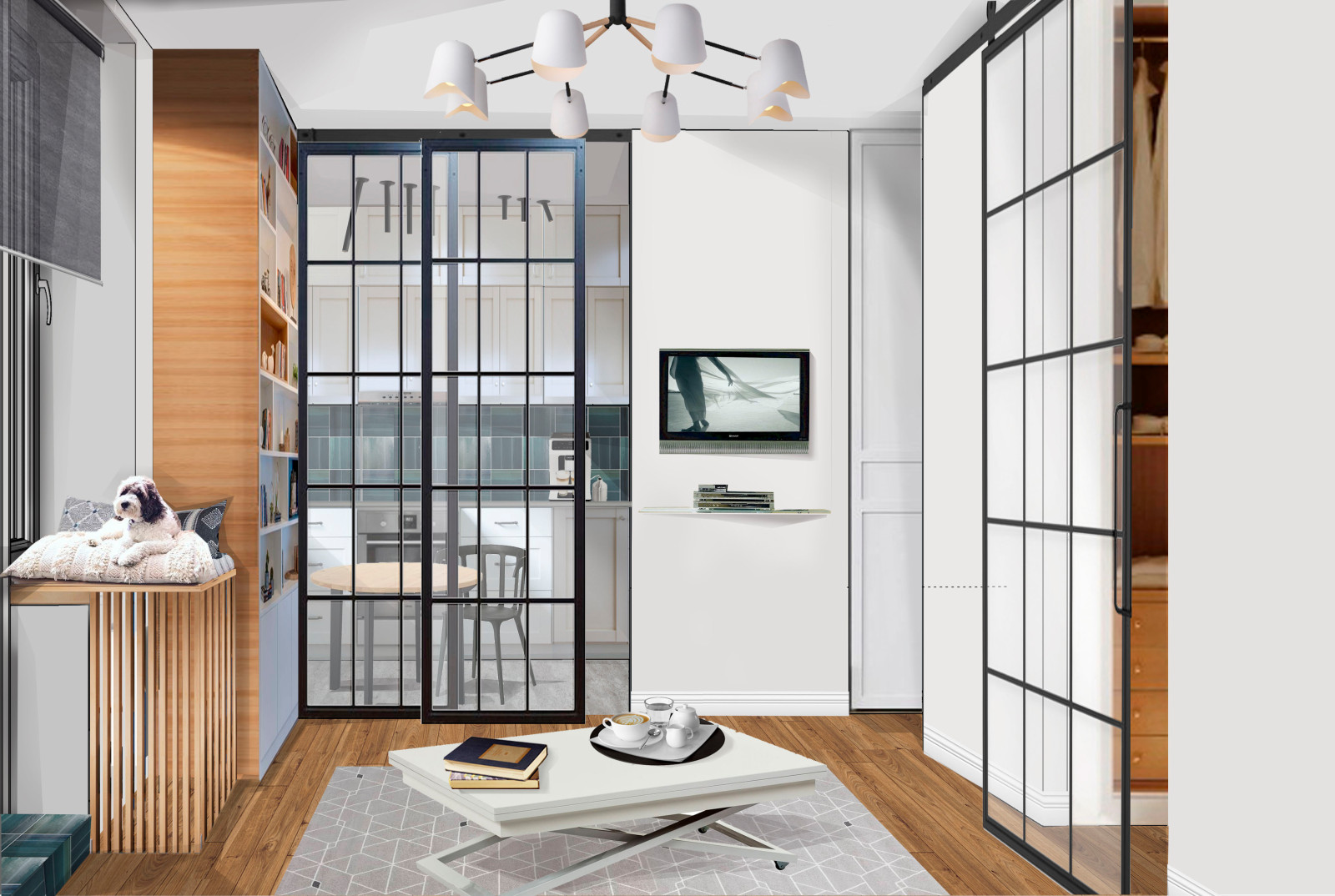 Студия 31 кв.м. ЖК"Пятницкие Кварталы"