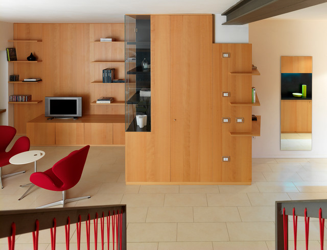 CL APARTMENT | APPARTAMENTO CL contemporary-living-room