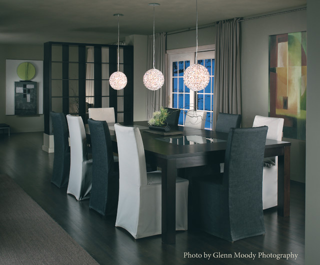 Dining Room Lighting Ideas modern-esszimmer