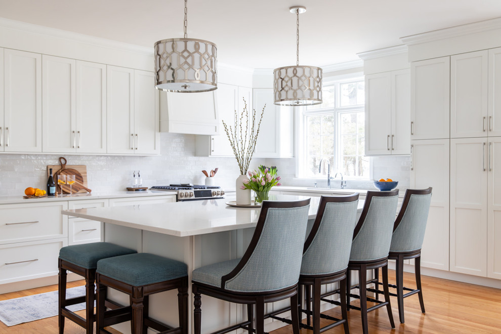 Kitchen - transitional kitchen idea in Boston