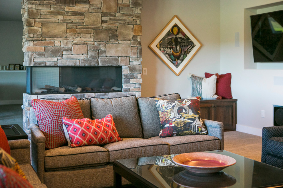Home design - transitional home design idea