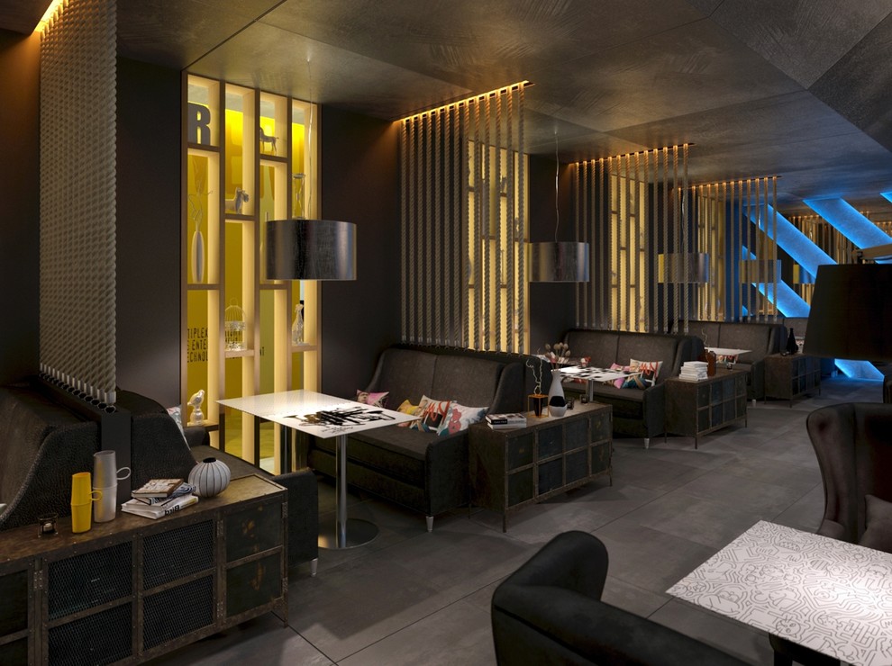 Дизайн-проект интерьера кинотеатра "Silver"