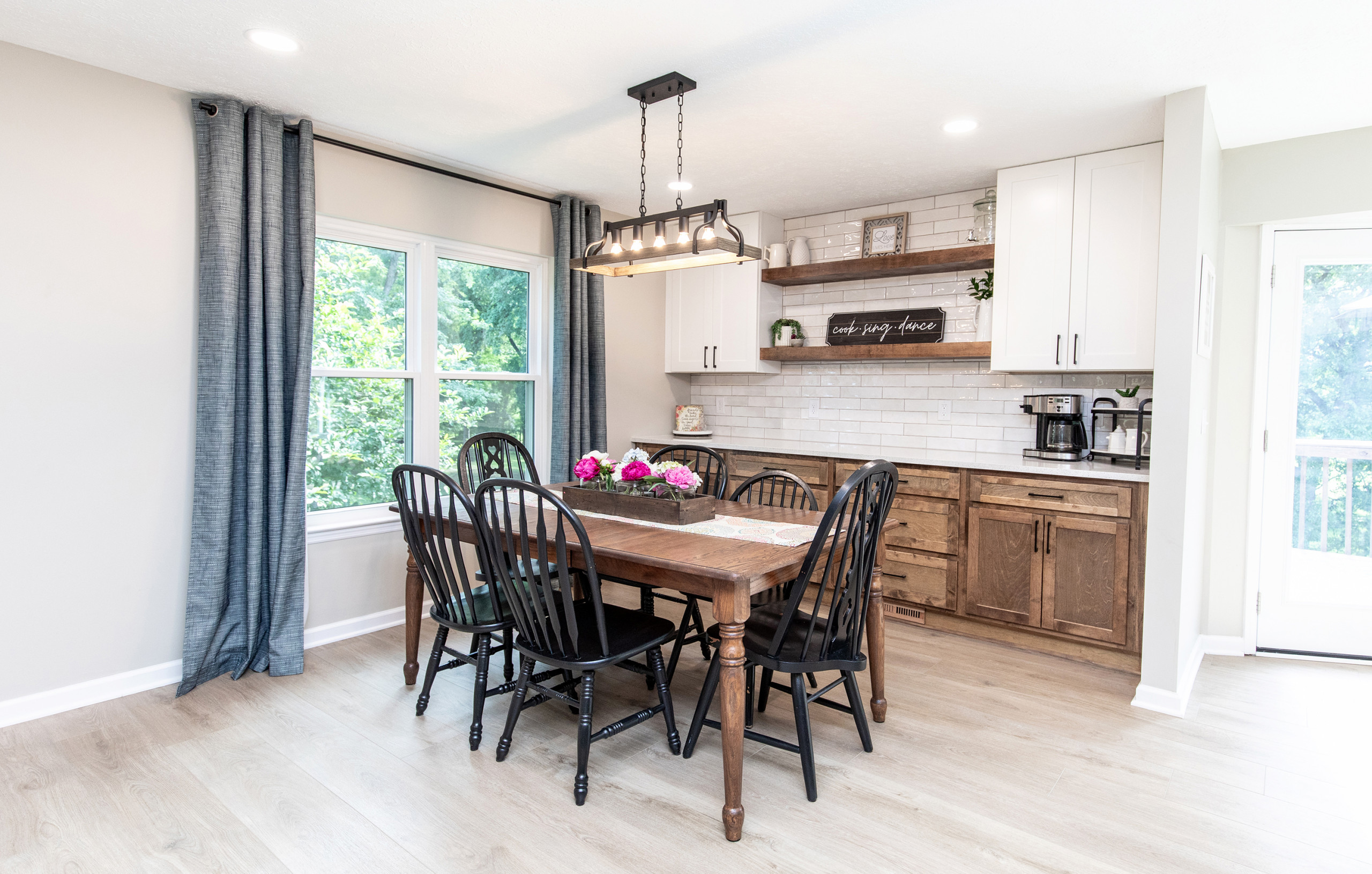 "Open Horizons" Kitchen and dining remodel