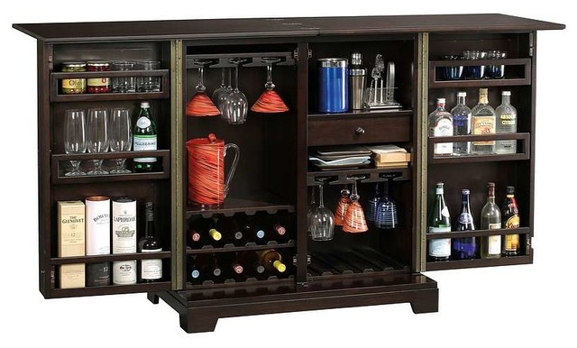 Howard Miller Barolo Console Wine Bar Console Transitional