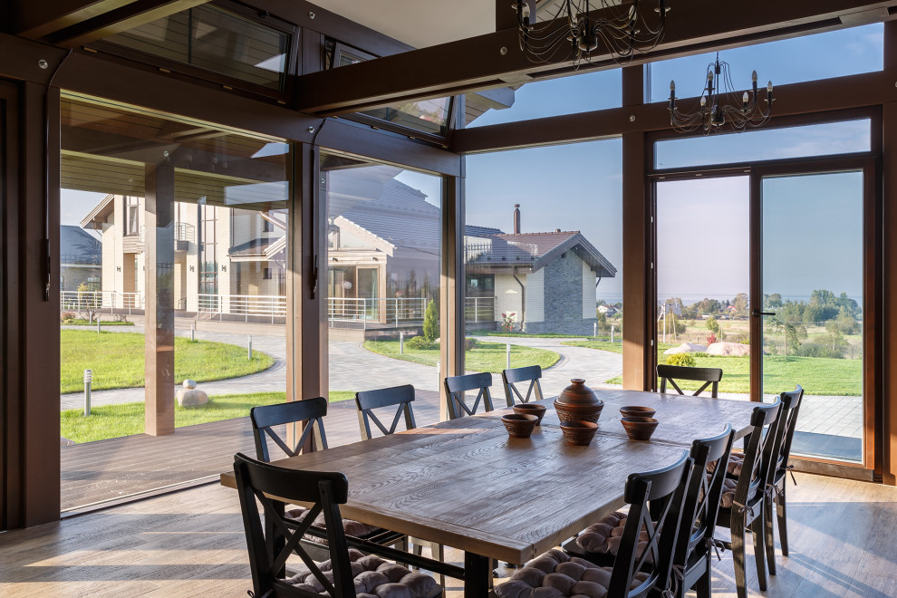 Домик-веранда с барбекю