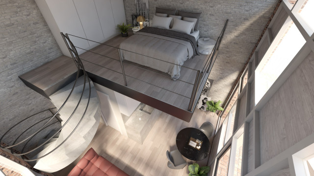 Duplex | trendy-sovevaerelse