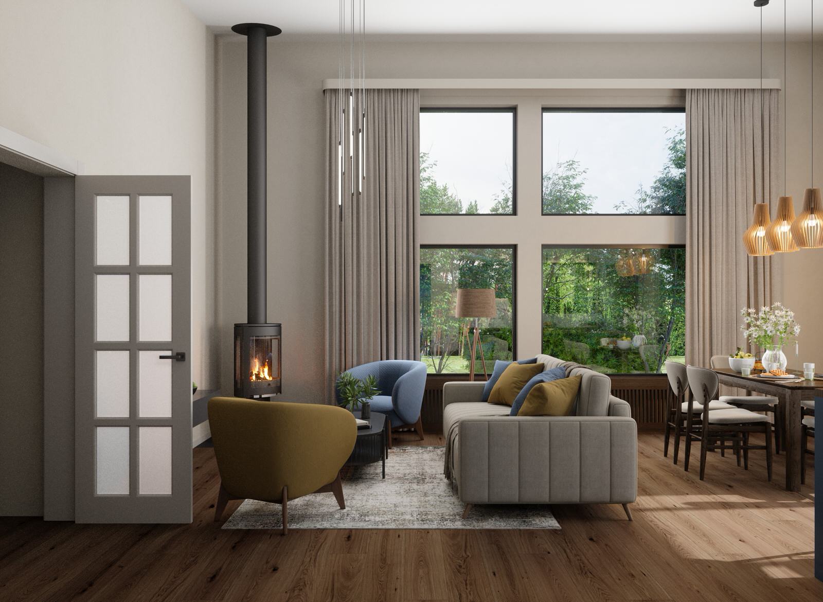 Дизайн дома в современном стиле