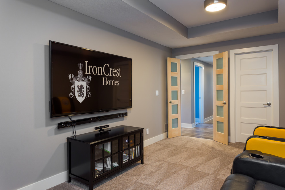 Home design - transitional home design idea