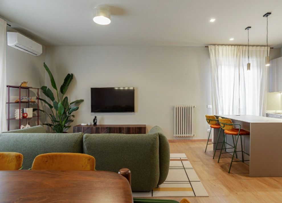 Appartamento in stile eclettico moderno