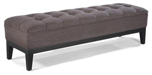 Capello Backless Bench in Charcoal