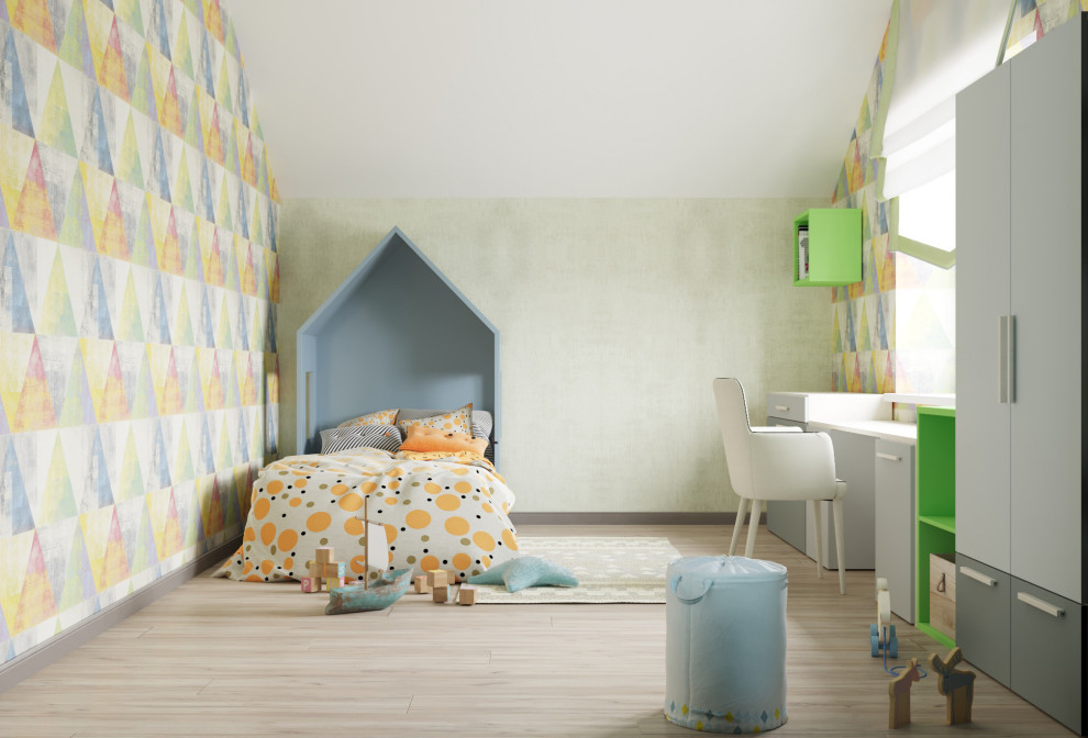 Интерьер коттеджа для молодой семьи с маленькими детьми