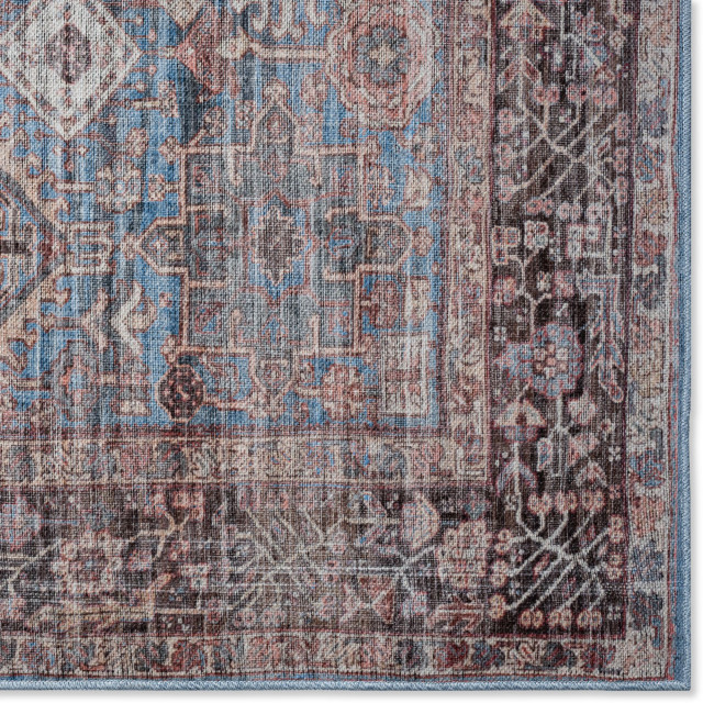 Home Dynamix Area Rugs: Callaghan 006-996 Multi Blue Traditional Bohemian Style