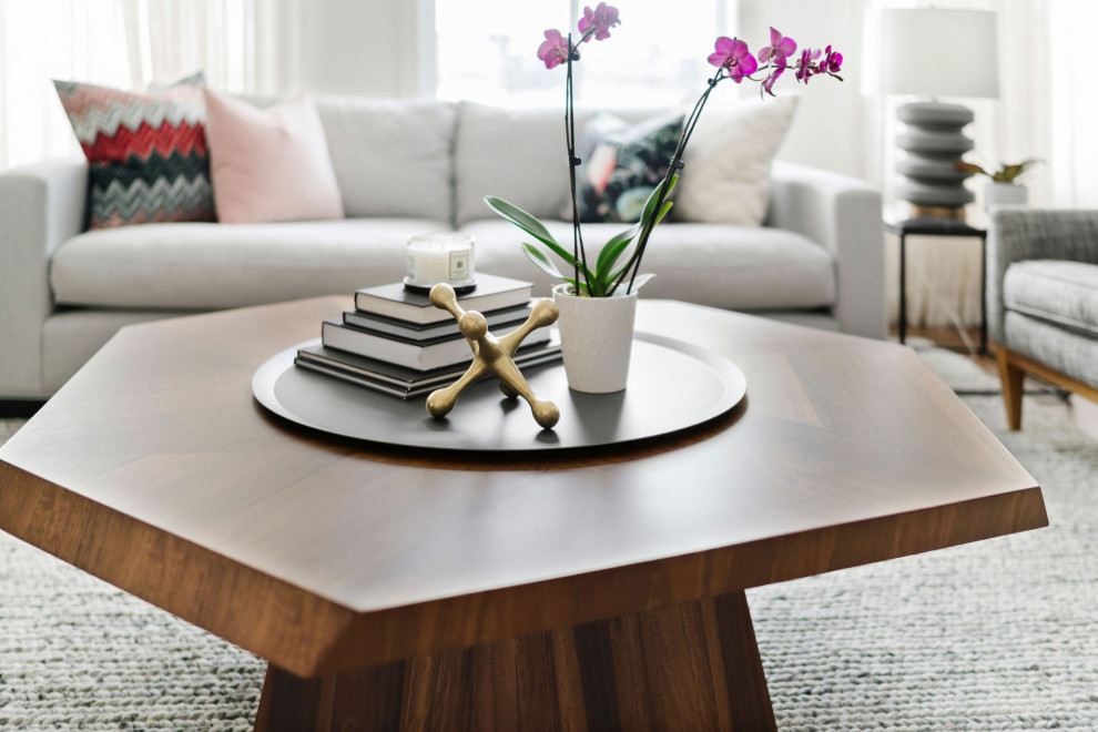 Inspiration for a transitional home design remodel in Calgary