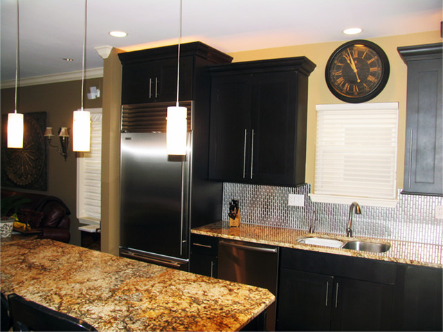 The Little Black Dress Contemporary Kitchen Chicago By