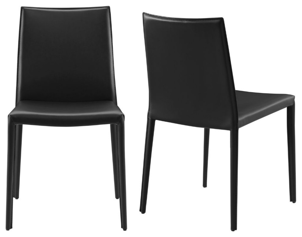 Elite Living Prima, Set of 2, MidCentury Modern Dining Chair