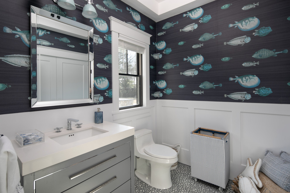Maritime Gästetoilette in Boston