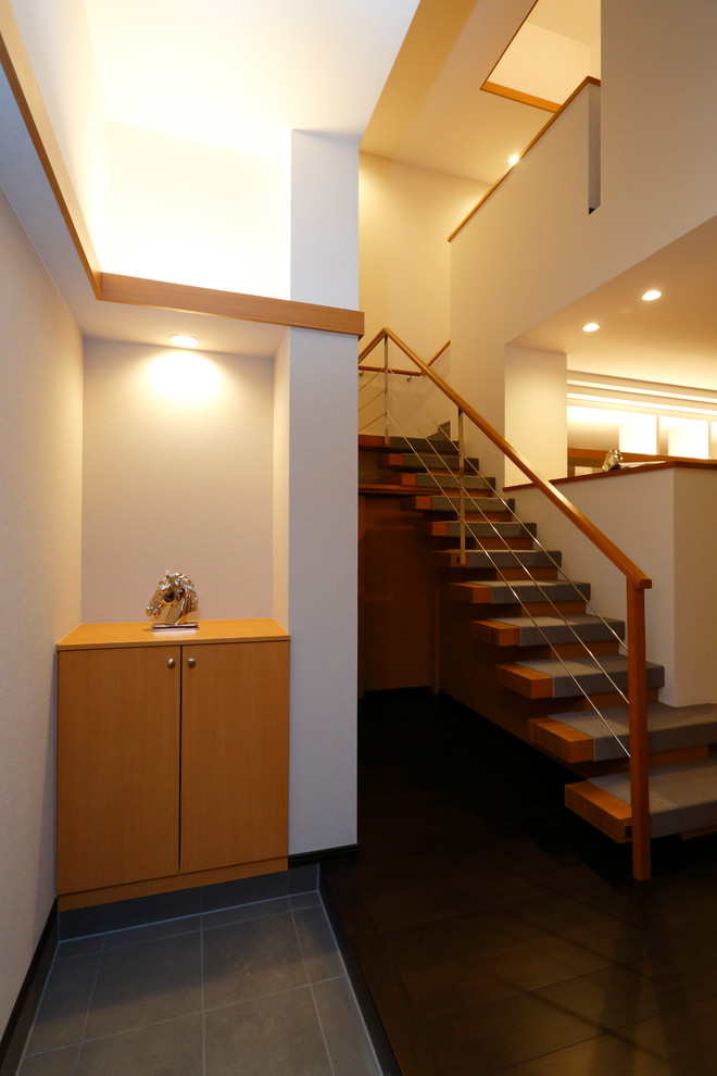 Contemporary staircase in Other.