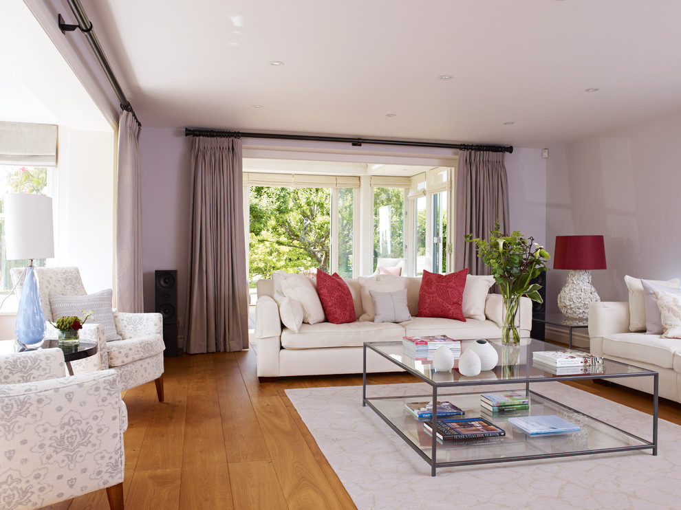 Photo of a contemporary living room in West Midlands.