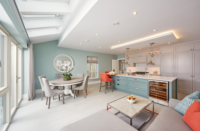 Castleknock Cross transitional-kitchen
