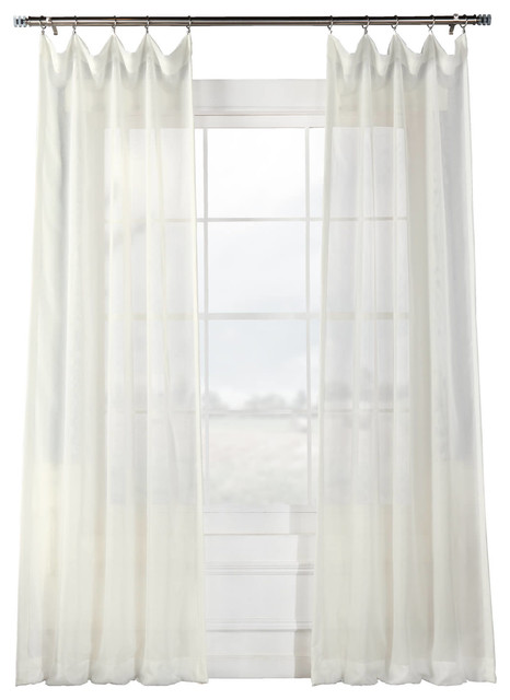 White Sheer Curtain Single Panel, Black White Sheer Curtains