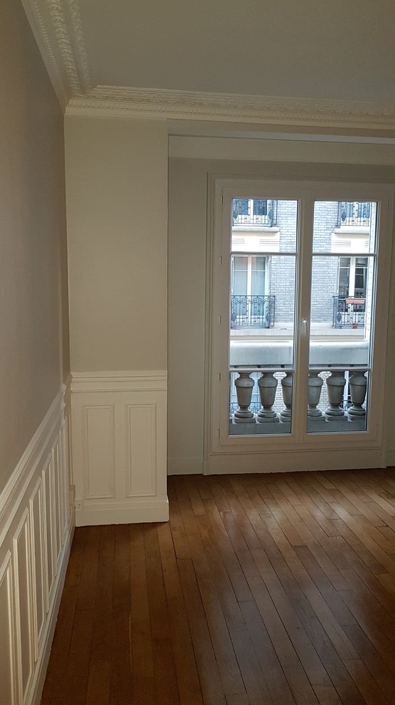 Peinture séjour en 3 tons de couleur PARIS 75018