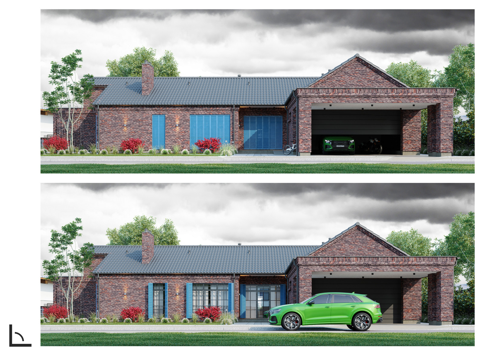 Одноэтажный дом в Москве 340 кв. метров