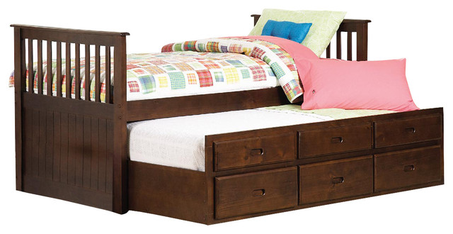 Homelegance Zachary Twin/Twin Trundle Bed