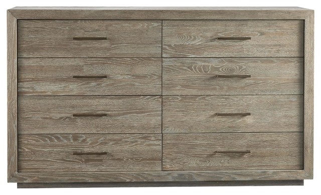 Wilshire Modern Oak Wood 8 Drawer Double Dresser 72 Transitional Wilshire Modern Oak Wood 8 Drawer Double Dresser 72 Transitional Dressers By Zin Home
