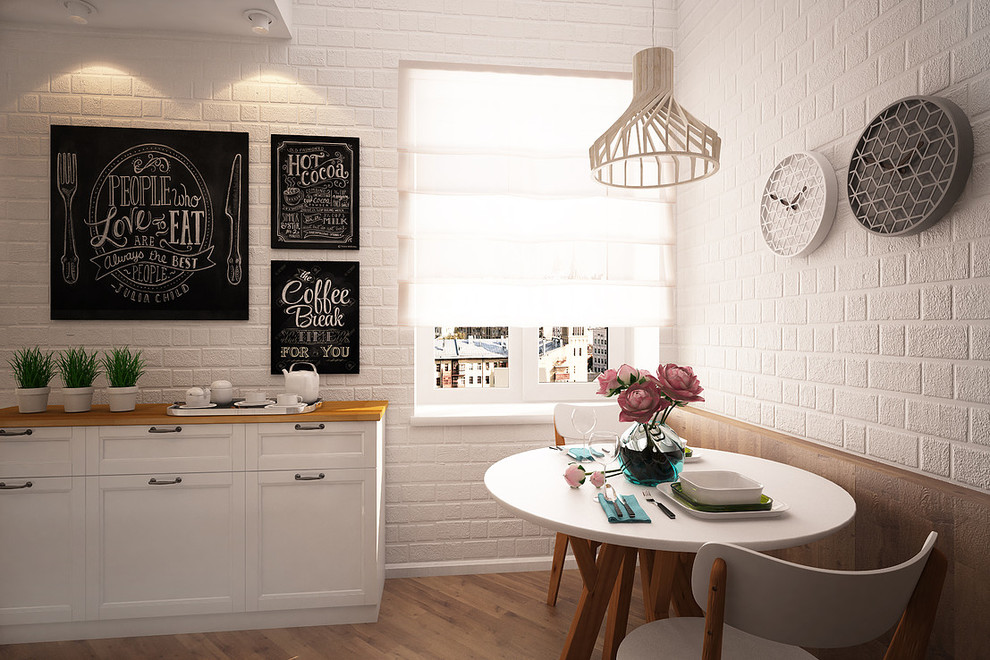 Квартира в современном стиле для девушки 25 лет в Москве