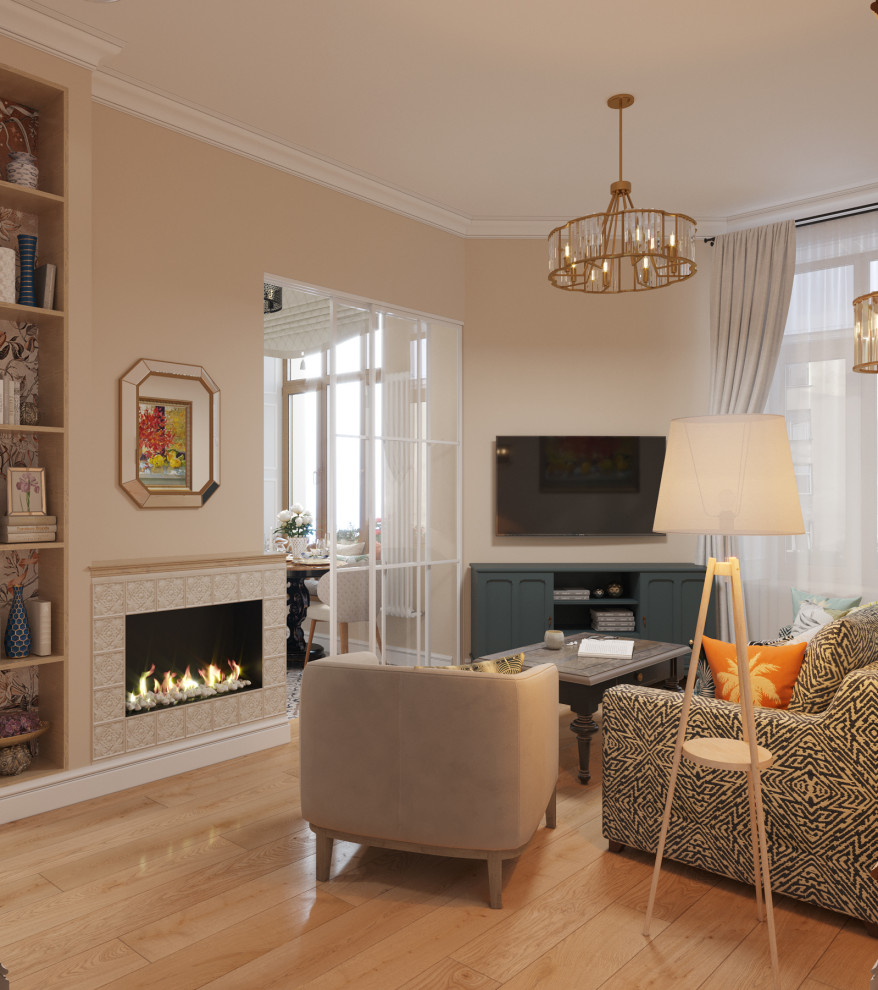 "Очарование старого фонда". Квартира в центре Петербурга