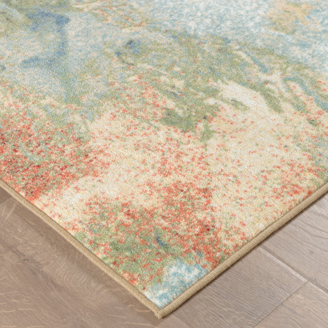 Aurora Marble Rug Contemporary Area Rugs by Mohawk Home