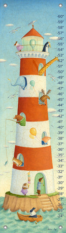 Growth Charts Lighthouse Bay Buddies by Alison Jay