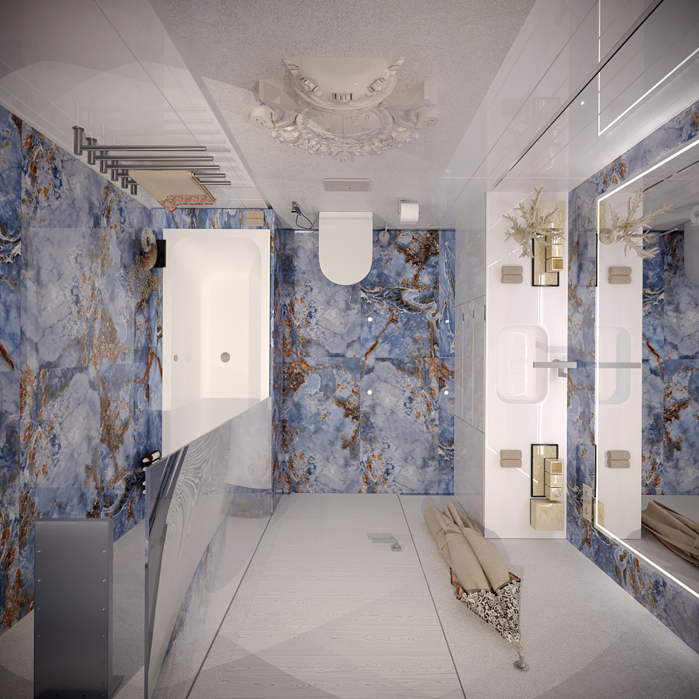 Голубая ванная