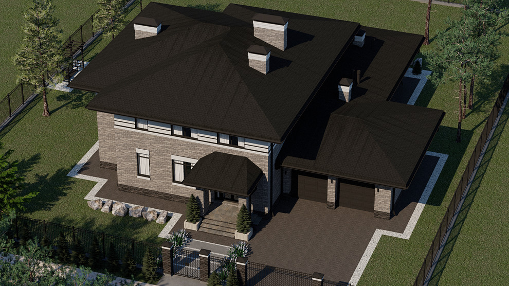 Индивидуальный жилой дом в посёлке Нагорный