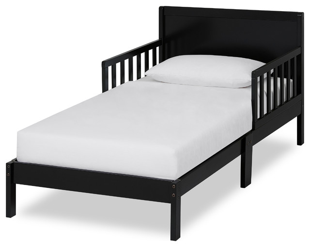 Dream On Me Brookside Toddler Bed, Black
