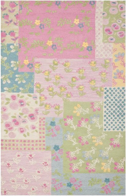 Safavieh Kids 3 X5 Hand Tufted Rug Pink Safavieh Kids Sfk321a Rug 7 0 X7 Square Contemporary