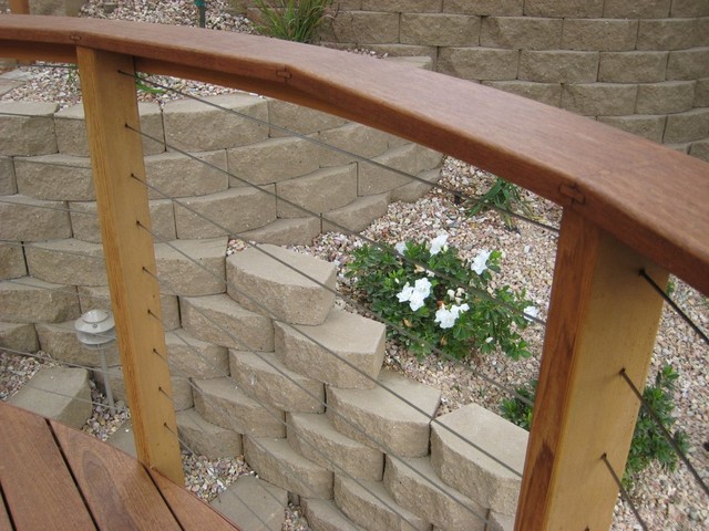Curved Deck terrace