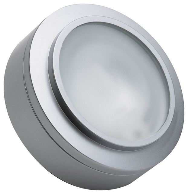 Aurora Xenon Disc-Light, Stainless Steel, Stainless Steel, 1-Light