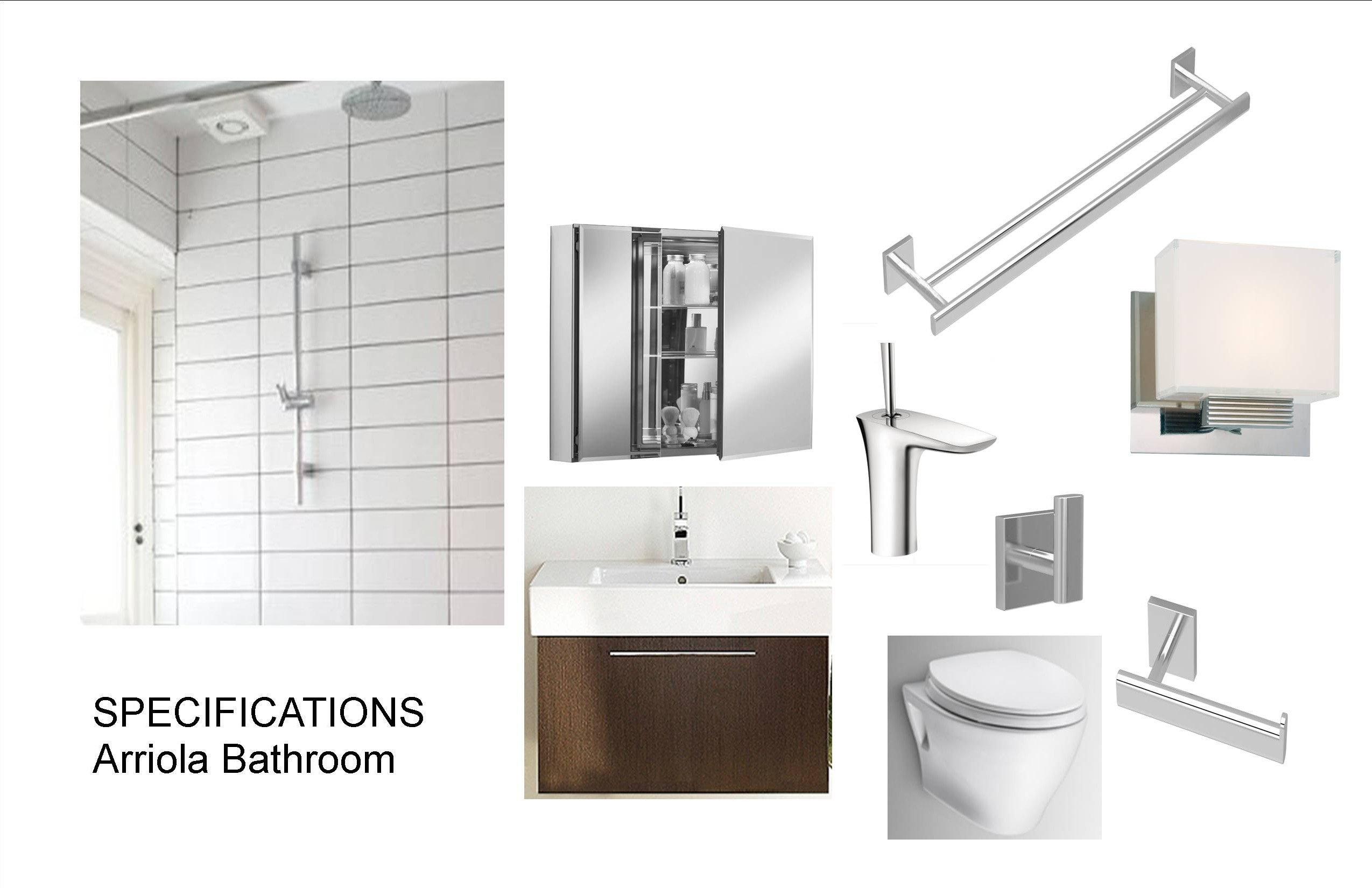 SLEEK MODERN - Arriola Bathroom remodel