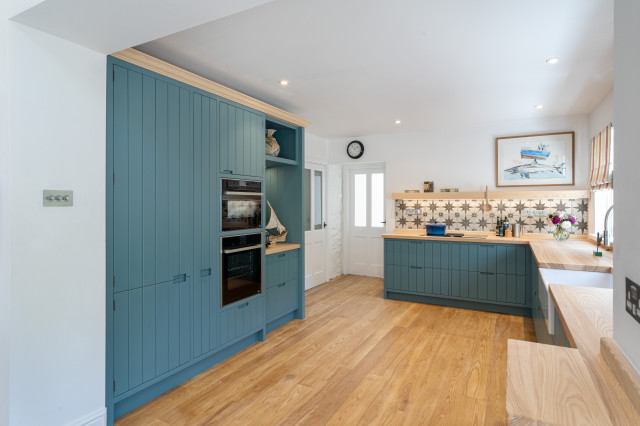 Brynberian Blue contemporary-kitchen