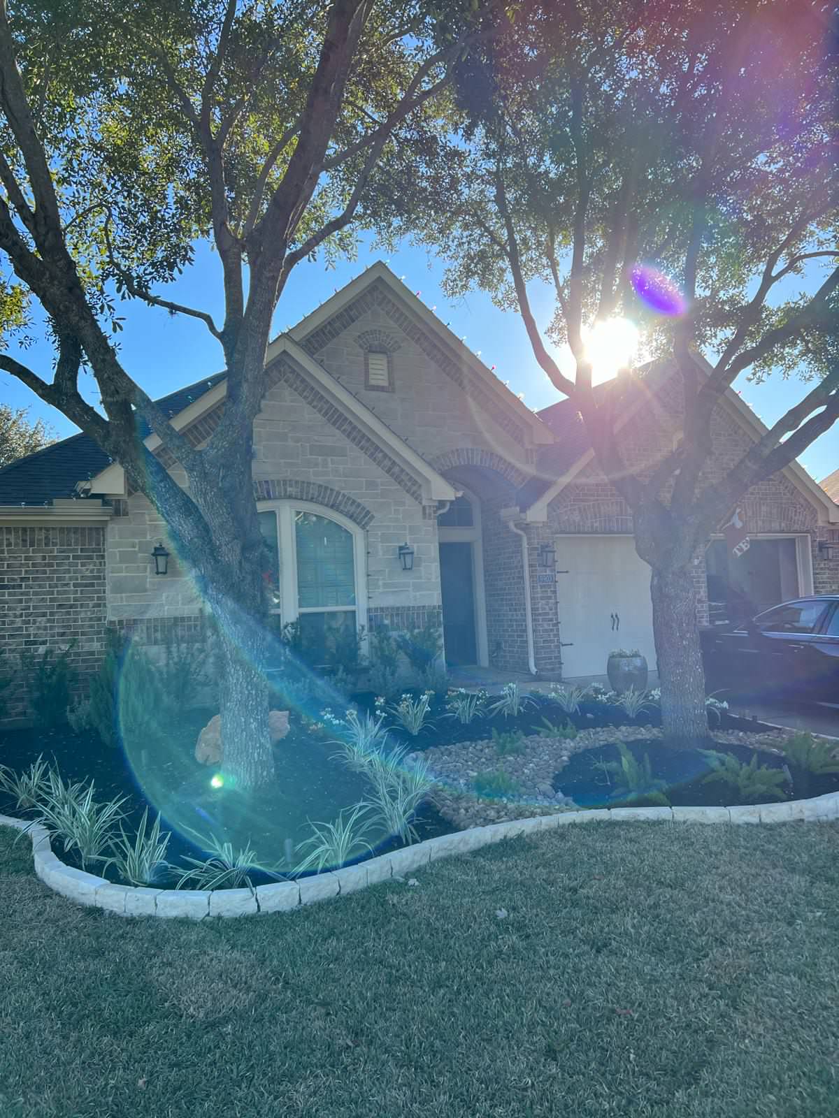 Putting Green, Backyard Paradise and Front yard Makeover in Fulshear!