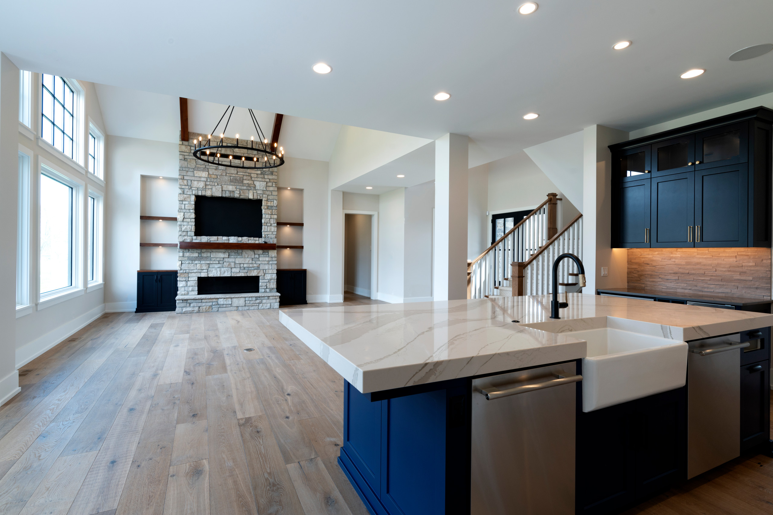 Craftsman-Inspired Custom Home