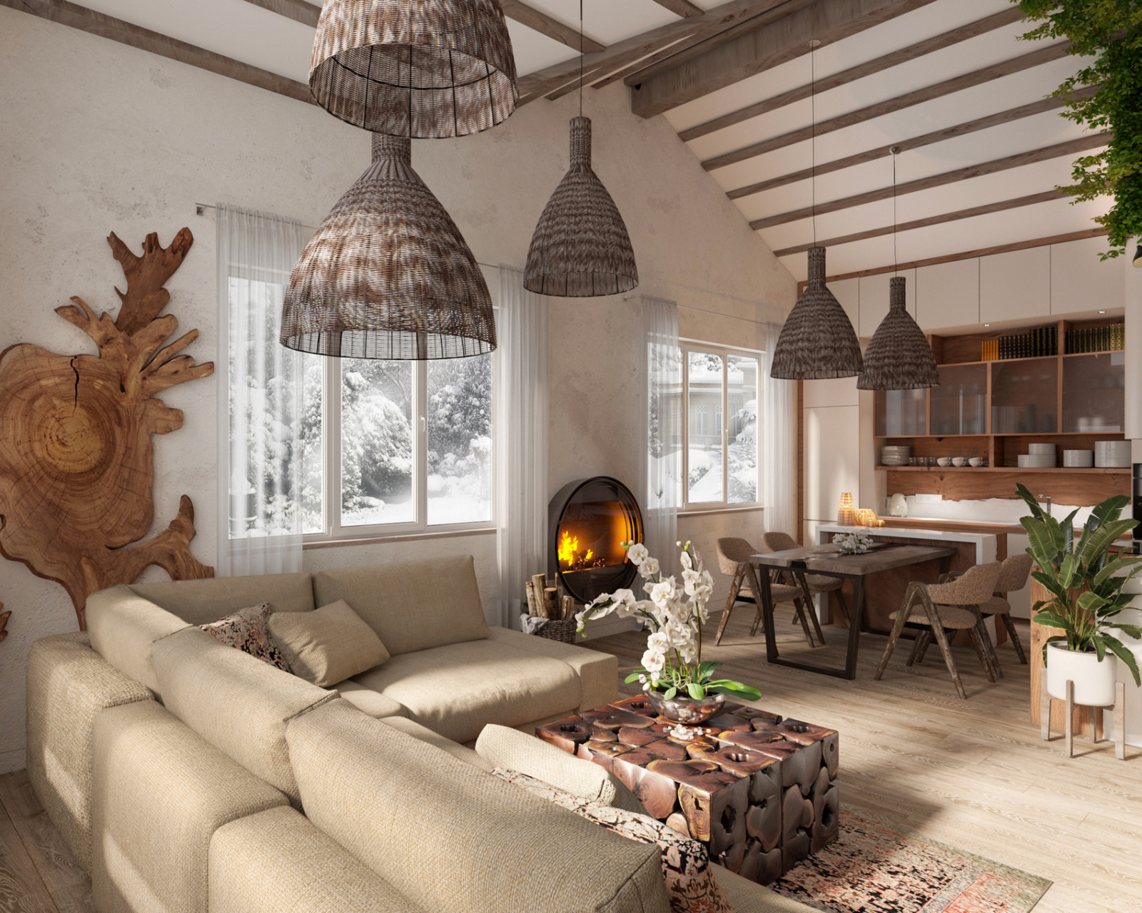 Дом в балийском стиле