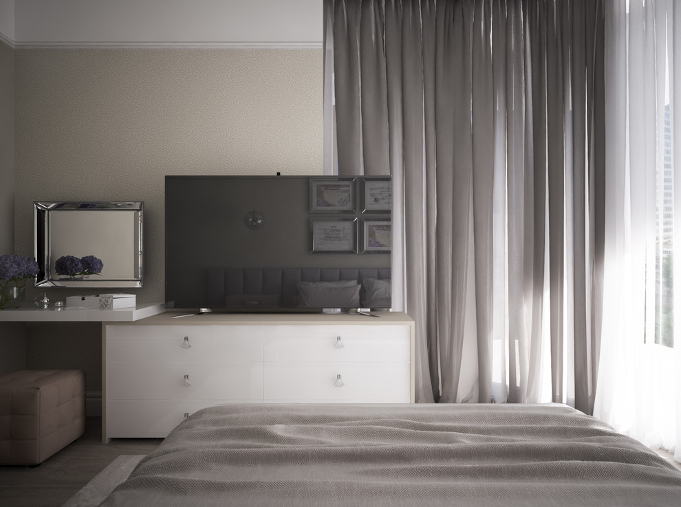 Marsala and Marble Интерьер квартиры для семьи с двумя дочками.