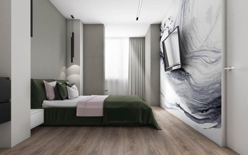 Оливковый в сером