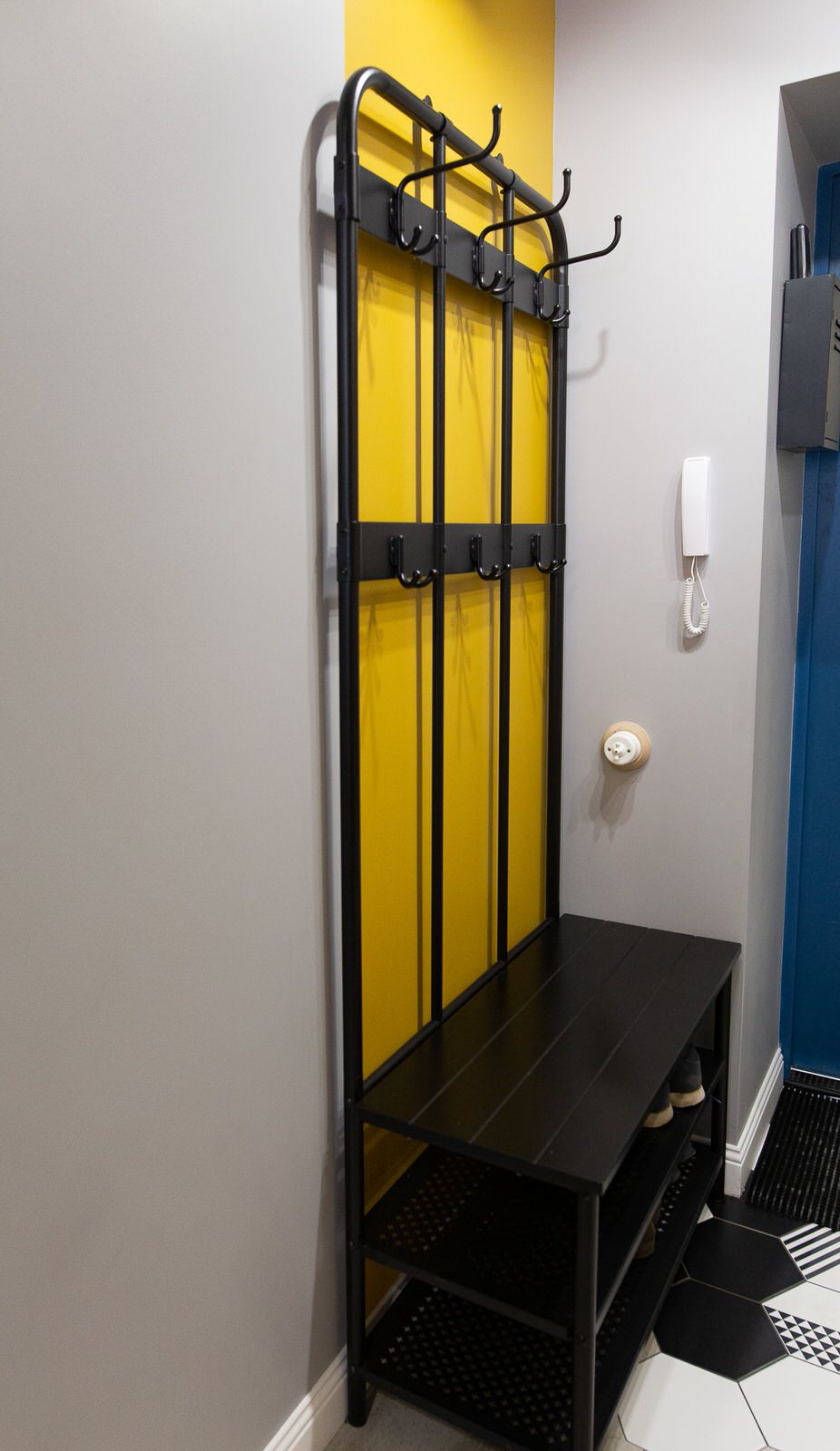 Двухкомнатная квартира в скандинавском стиле. Реализация